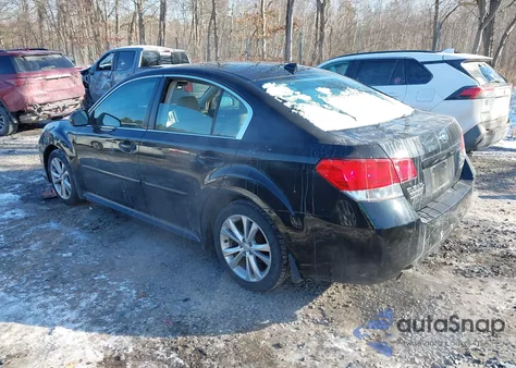 2013 Subaru Legacy 2.5I Limited z USA, uszkodzony, nr VIN 4S3BMBK66D3004620